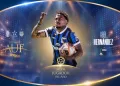 Abel Hernández fue elegido como el mejor jugador de la Liga AUF Uruguaya 2025