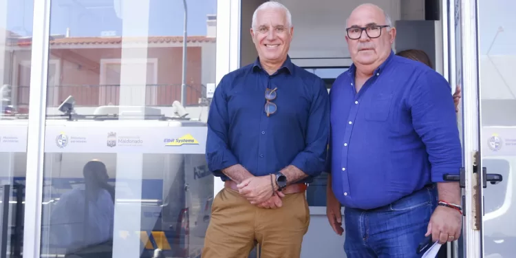 Abella y Negro hablaron sobre seguridad, videovigilancia y acciones conjuntas