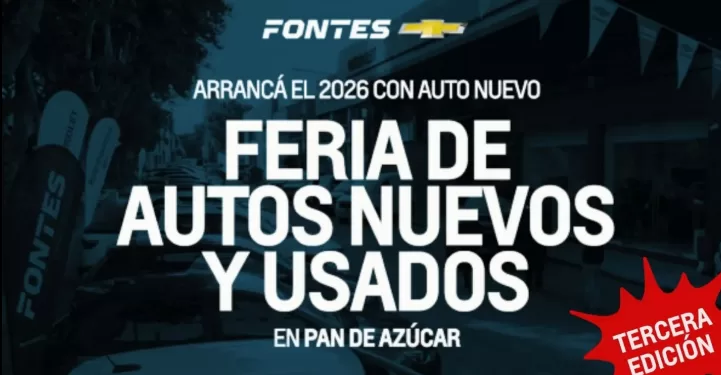Arrancá el verano con auto nuevo! Comienza la gran feria de nuevos y usados en Pan de Azúcar; concesionario Fontes
