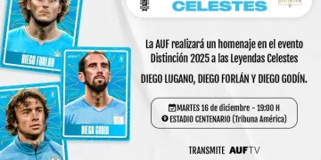 AUF homenajeará a Leyendas Celestes con una medalla distintiva