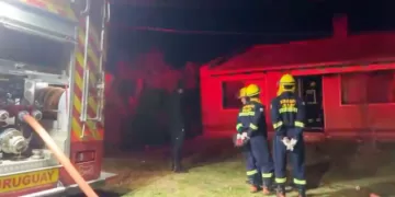 Leticia Serrón fue derivada al CENAQUE donde permanecerá internada 4 días tras incendiarse su vivienda en Piriápolis