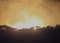Ahora: Bomberos combaten incendio forestal en Sauce de Portezuelo