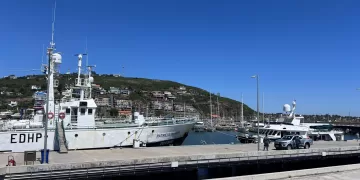 Incidente en Puerto de Piriápolis: buque pesquero colisionó con embarcación deportiva